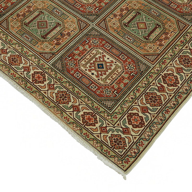 Vintage Turkish Hand-Knotted Rug - 6' 6" x 9' 5" (78" x 113") - K0087380