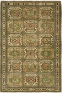 Vintage Turkish Hand-Knotted Rug - 6' 5" x 9' 7" (77" x 115")