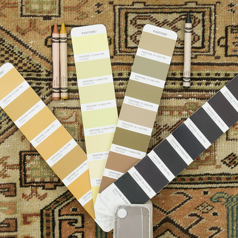 Alfombra Vintage Turca Anudada a Mano - 196 cm x 292 cm - K0087381