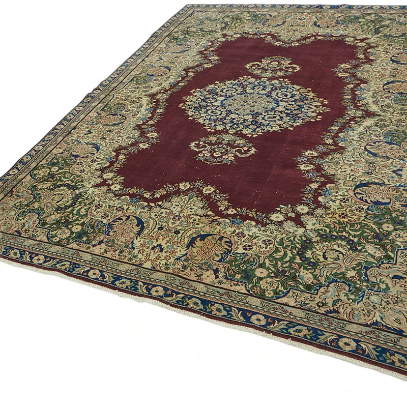 Alfombra Vintage Turca Anudada a Mano - K0087382