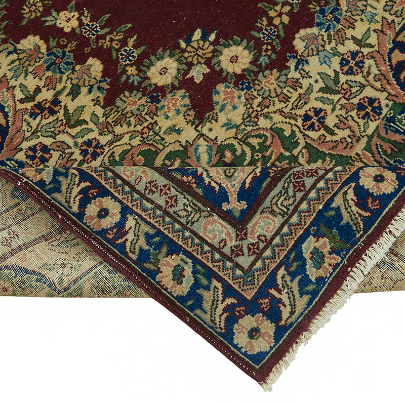 Alfombra Vintage Turca Anudada a Mano - K0087382
