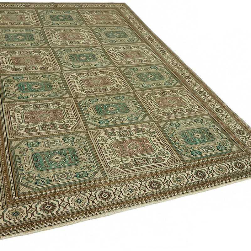 El Dokuma Vintage Halı - K0087383