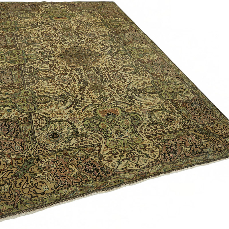 Alfombra Vintage Turca Anudada a Mano - K0087384