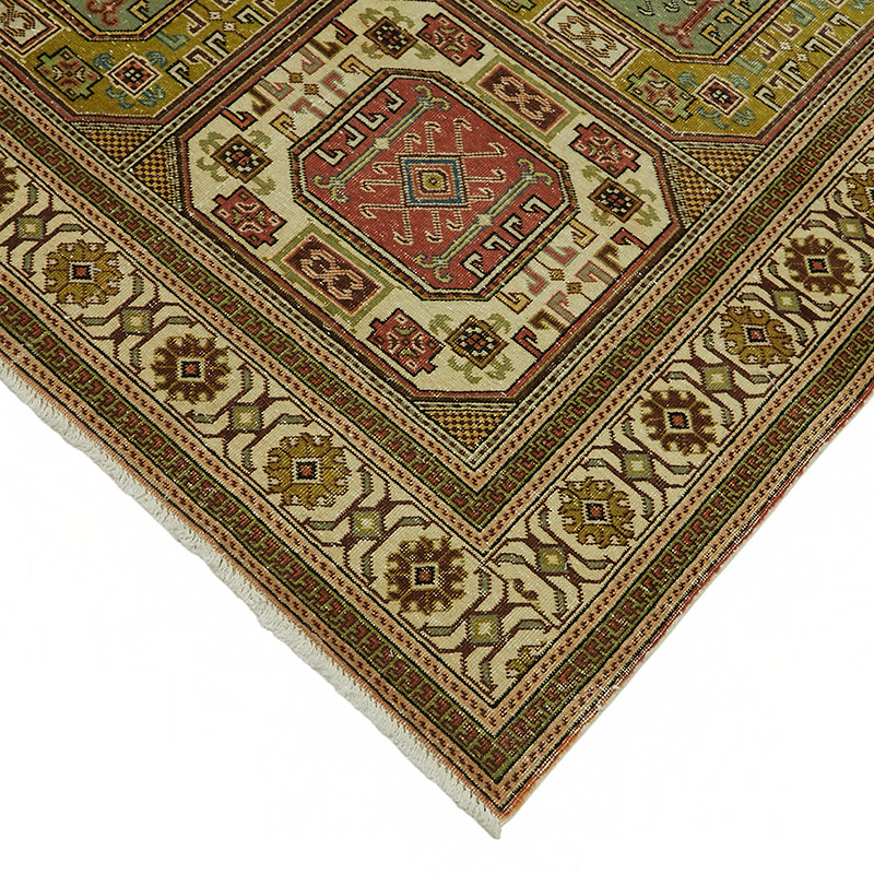 Vintage Turkish Hand-Knotted Rug - 6' 5" x 9' 8" (77" x 116") - K0087385