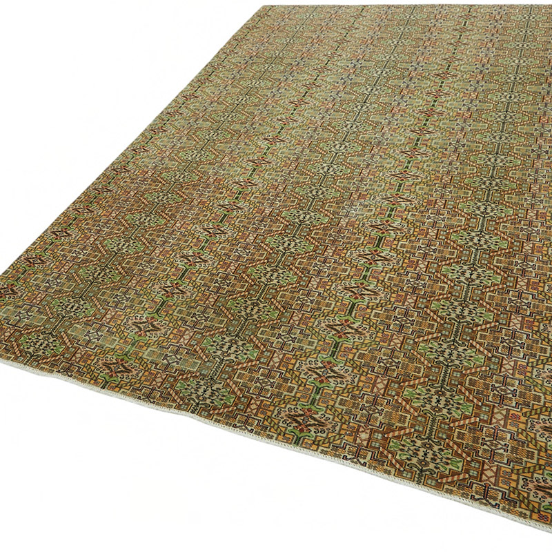 Vintage Turkish Hand-Knotted Rug - 6' 4" x 9' 5" (76" x 113") - K0087386