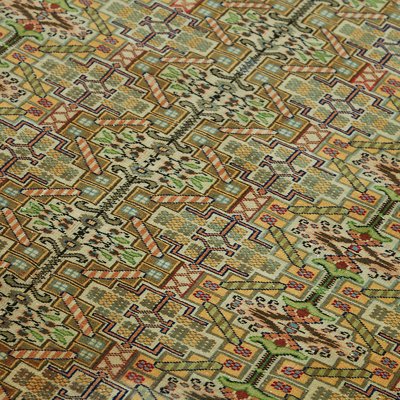 Vintage Turkish Hand-Knotted Rug - 6' 4" x 9' 5" (76" x 113") - K0087386