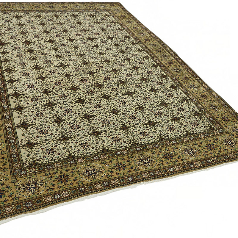 Vintage Turkish Hand-Knotted Rug - 6' 5" x 9' 7" (77" x 115") - K0087387