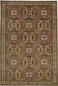 El Dokuma Vintage Halı - 195 cm x 295 cm
