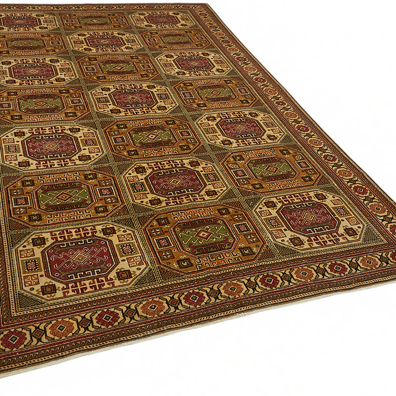 El Dokuma Vintage Halı - K0087394
