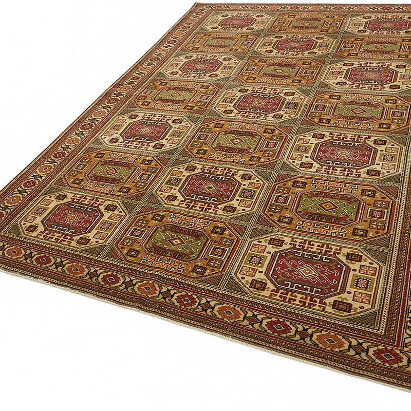 El Dokuma Vintage Halı - K0087394
