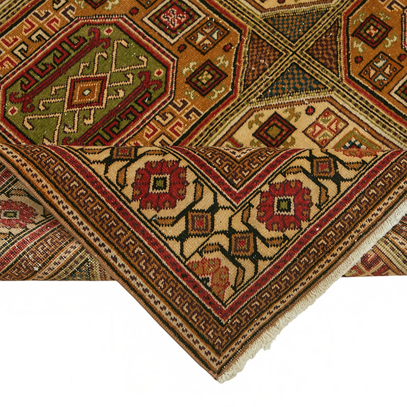El Dokuma Vintage Halı - K0087394