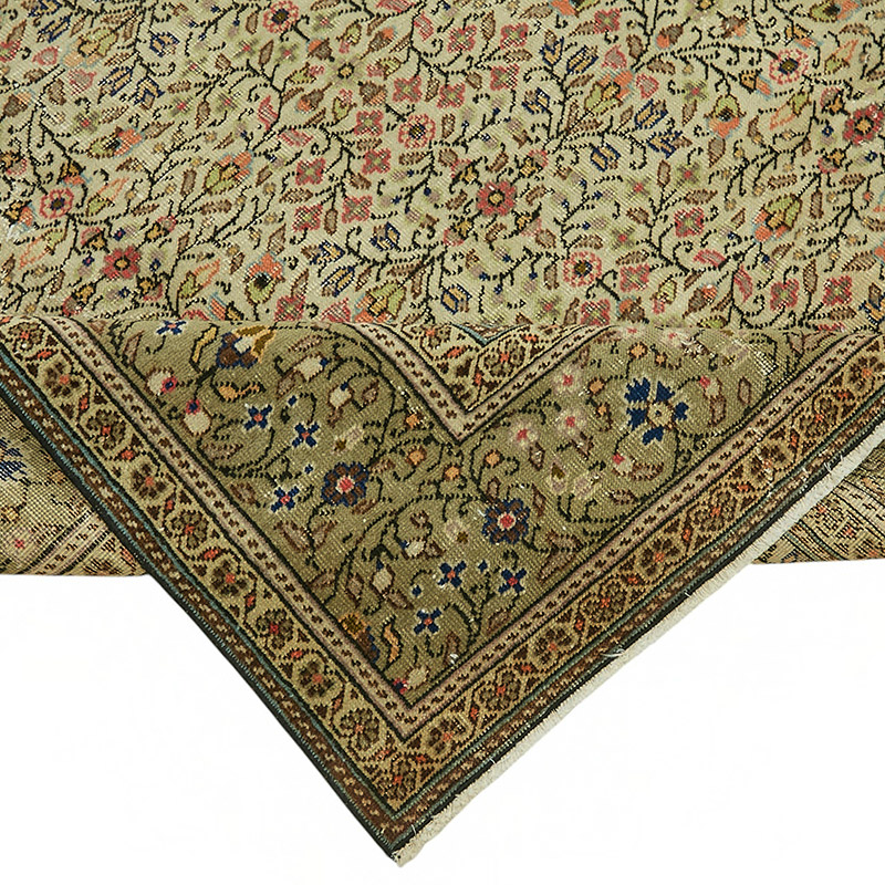 El Dokuma Vintage Halı - 246 cm x 354 cm - K0087395