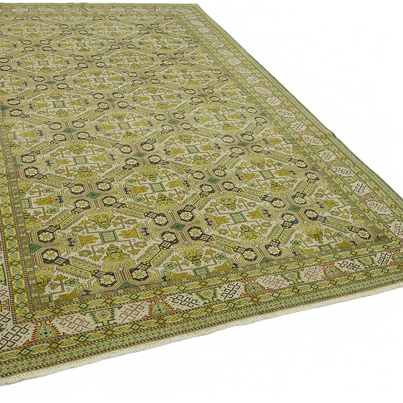 Alfombra Vintage Turca Anudada a Mano - K0087397