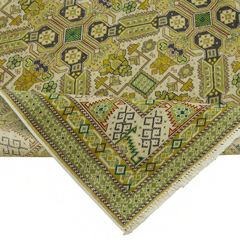 Alfombra Vintage Turca Anudada a Mano - K0087397