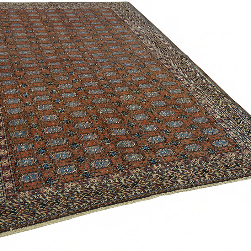 Vintage Turkish Hand-Knotted Rug - 6' 8" x 9' 7" (80" x 115") - K0087398
