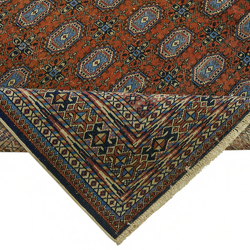 Vintage Turkish Hand-Knotted Rug - 6' 8" x 9' 7" (80" x 115") - K0087398