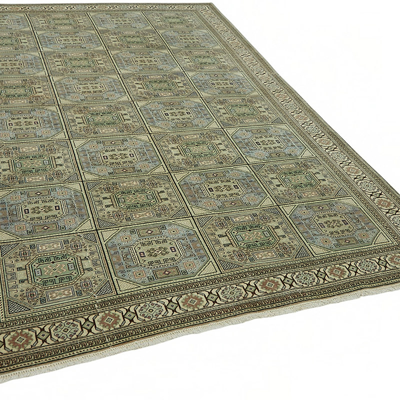 Vintage Turkish Hand-Knotted Rug - 6' 7" x 9' 7" (79" x 115") - K0087399