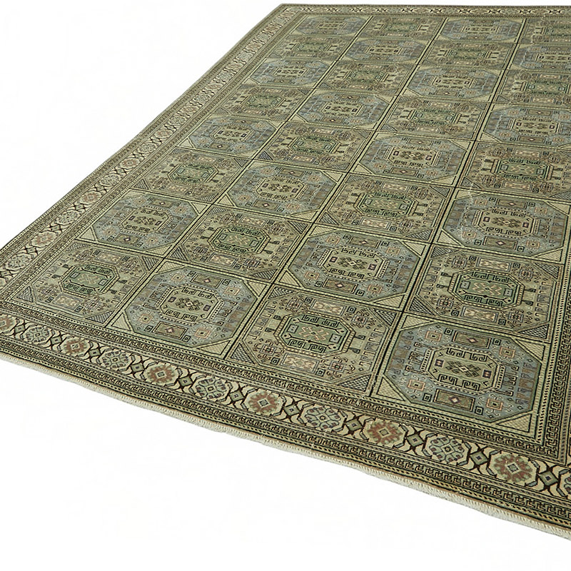 Vintage Turkish Hand-Knotted Rug - 6' 7" x 9' 7" (79" x 115") - K0087399
