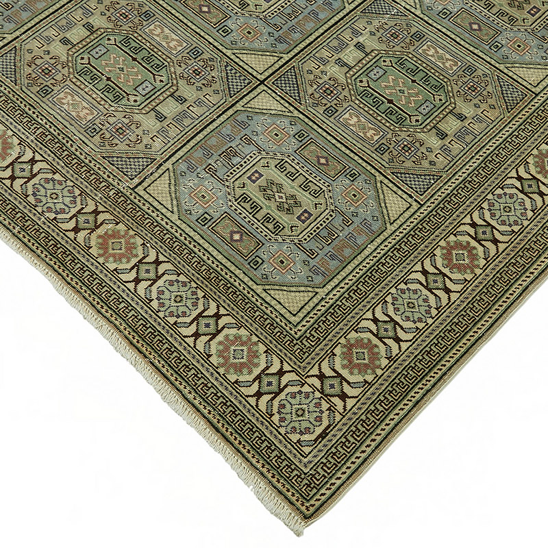 Vintage Turkish Hand-Knotted Rug - 6' 7" x 9' 7" (79" x 115") - K0087399