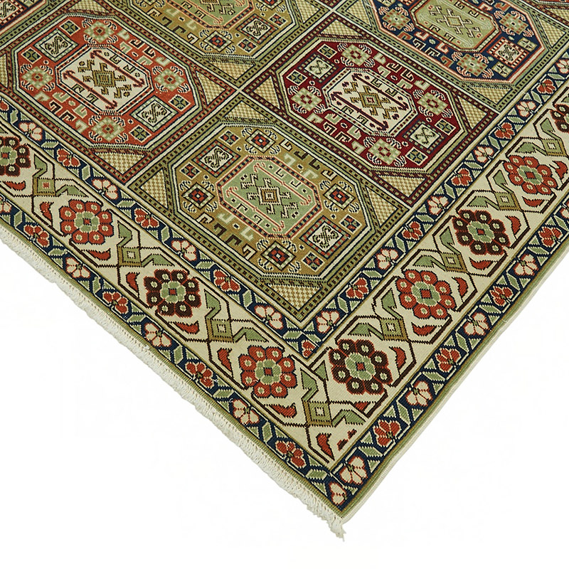 Alfombra Vintage Turca Anudada a Mano - K0087401