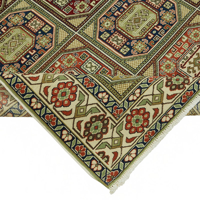 Alfombra Vintage Turca Anudada a Mano - K0087401