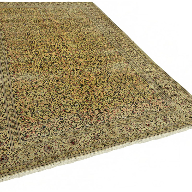Vintage Turkish Hand-Knotted Rug - 6' 4" x 9' 9" (76" x 117") - K0087402