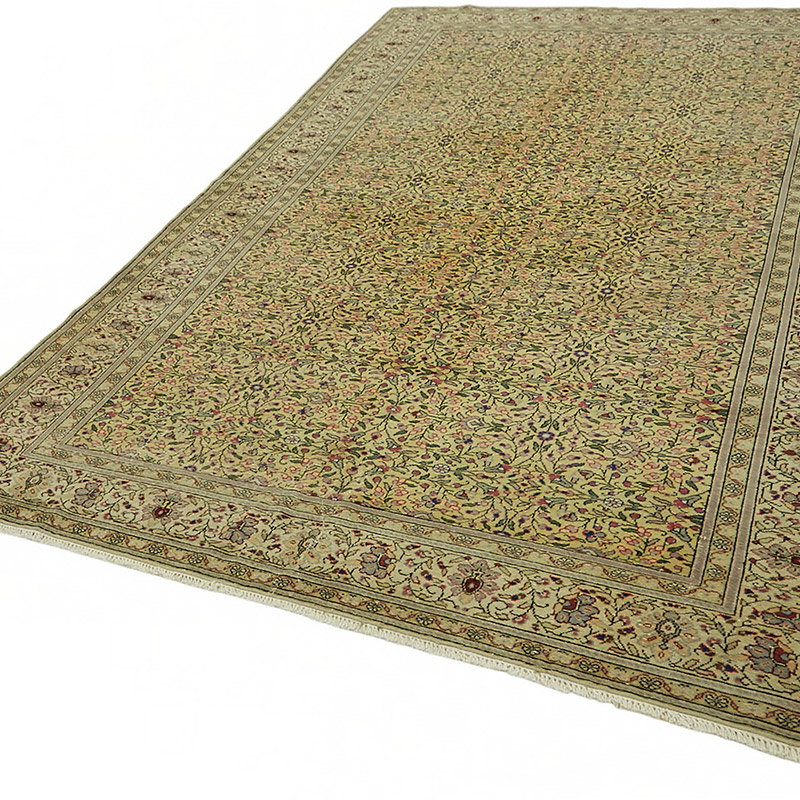 Vintage Turkish Hand-Knotted Rug - 6' 4" x 9' 9" (76" x 117") - K0087402