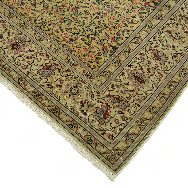 Vintage Turkish Hand-Knotted Rug - 6' 4" x 9' 9" (76" x 117") - K0087402