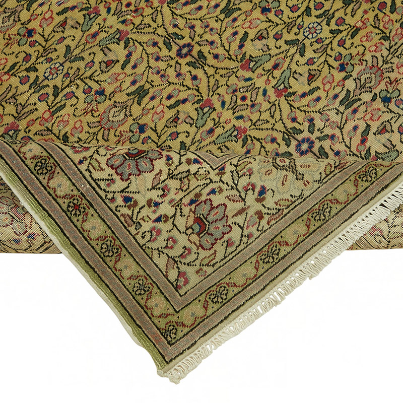 Vintage Turkish Hand-Knotted Rug - 6' 4" x 9' 9" (76" x 117") - K0087402