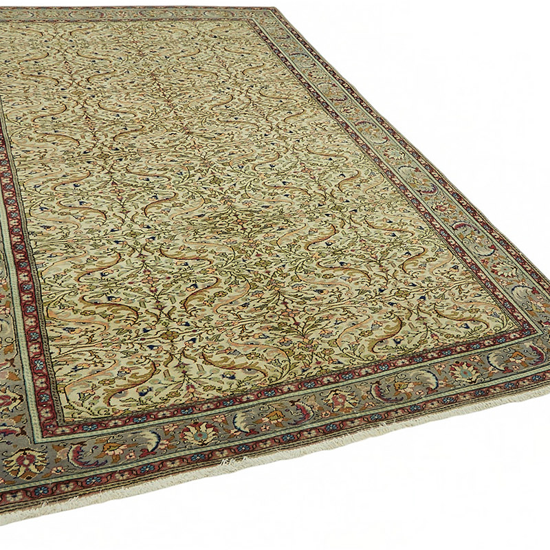 Alfombra Vintage Turca Anudada a Mano - K0087403