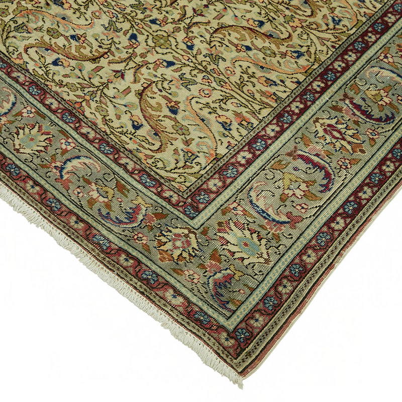 Alfombra Vintage Turca Anudada a Mano - K0087403