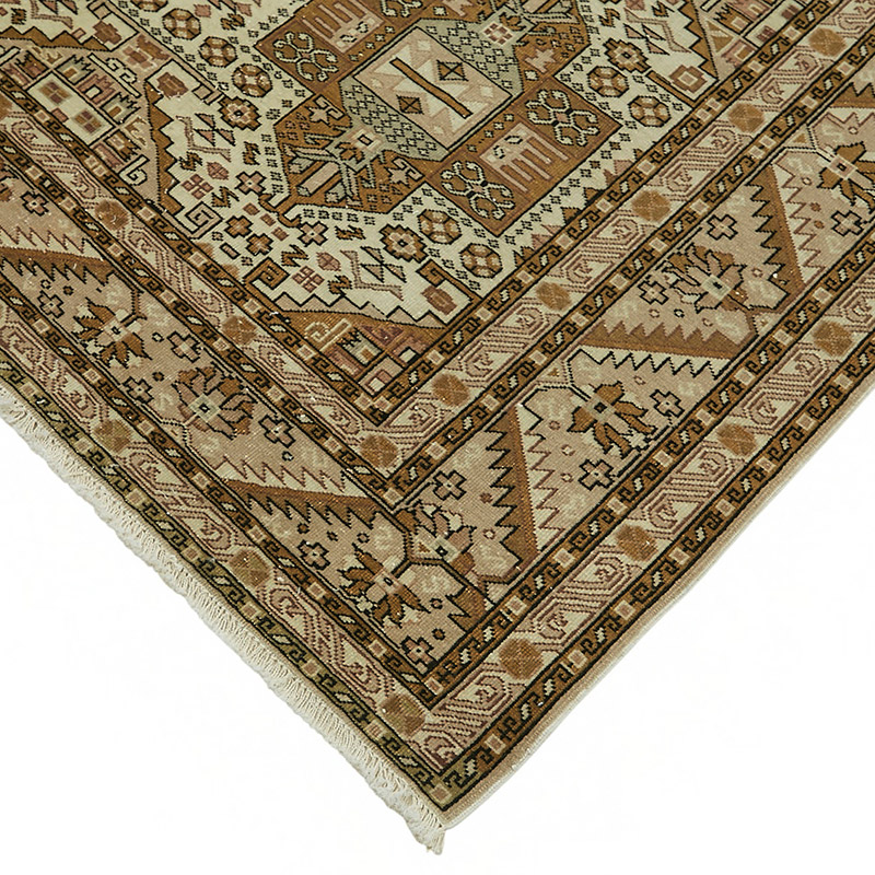 Alfombra Vintage Turca Anudada a Mano - K0087404