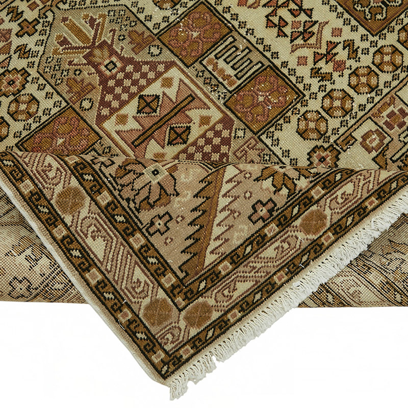 Alfombra Vintage Turca Anudada a Mano - K0087404