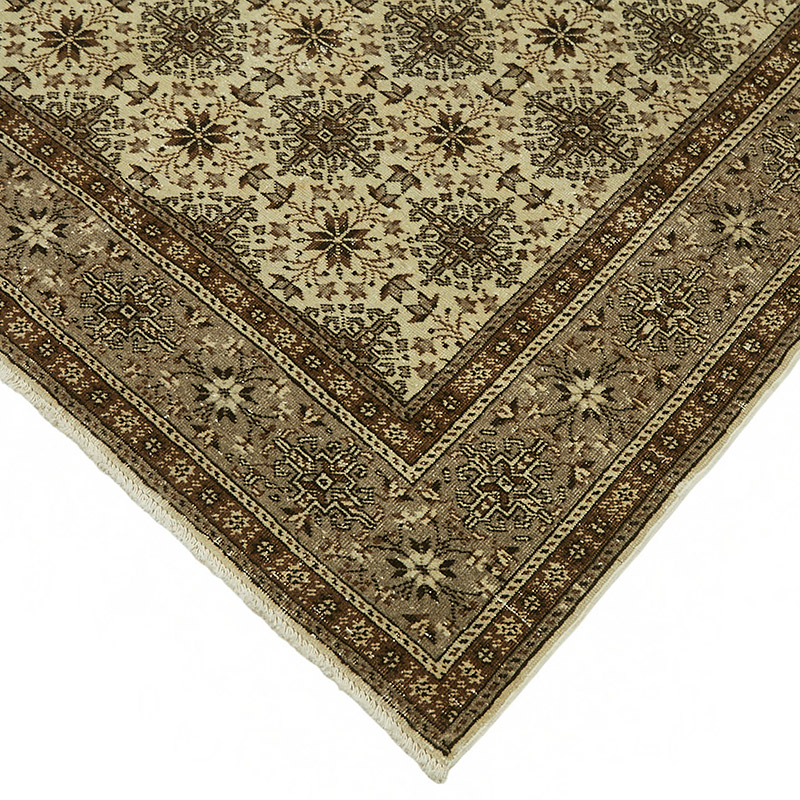 Vintage Turkish Hand-Knotted Rug - 6' 6" x 9' 6" (78" x 114") - K0087406