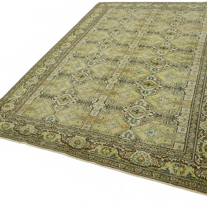 Alfombra Vintage Turca Anudada a Mano - K0087409