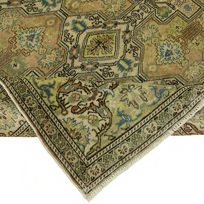 Alfombra Vintage Turca Anudada a Mano - K0087409