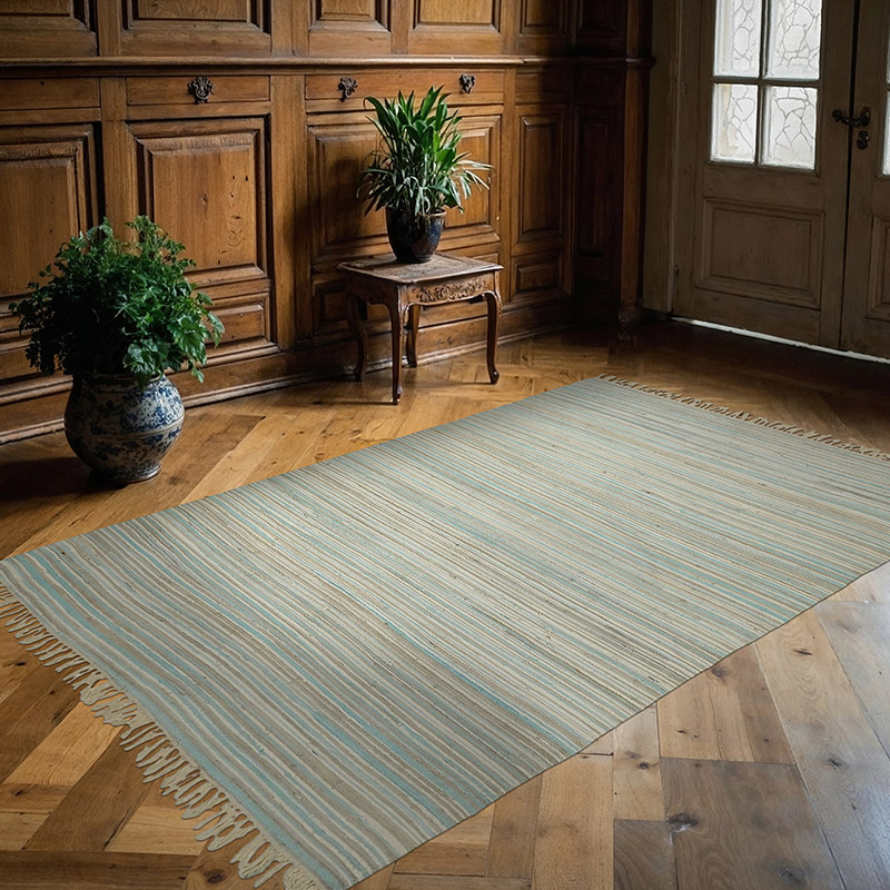 Scandinavian Inspired Rag Rug - K0087475