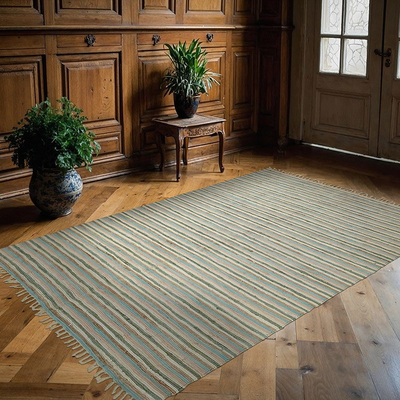 İskandinav Esintili Çaput Kilim - K0087498