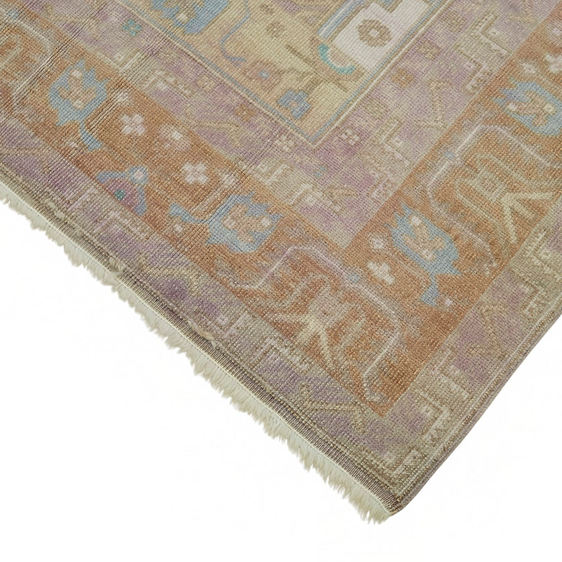 Alfombra Vintage Turca Anudada a Mano - 120 cm x 209 cm - K0087579