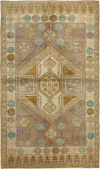 El Dokuma Vintage Halı - 140 cm x 233 cm