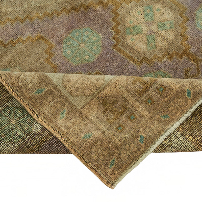 Vintage Turkish Hand-Knotted Rug - 4' 7" x 7' 8" (55" x 92") - K0087580