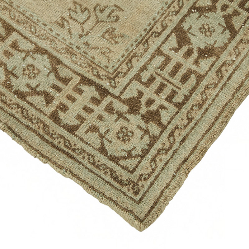 Vintage Turkish Hand-Knotted Rug - 4' 4" x 11' 9" (52" x 141") - K0087582