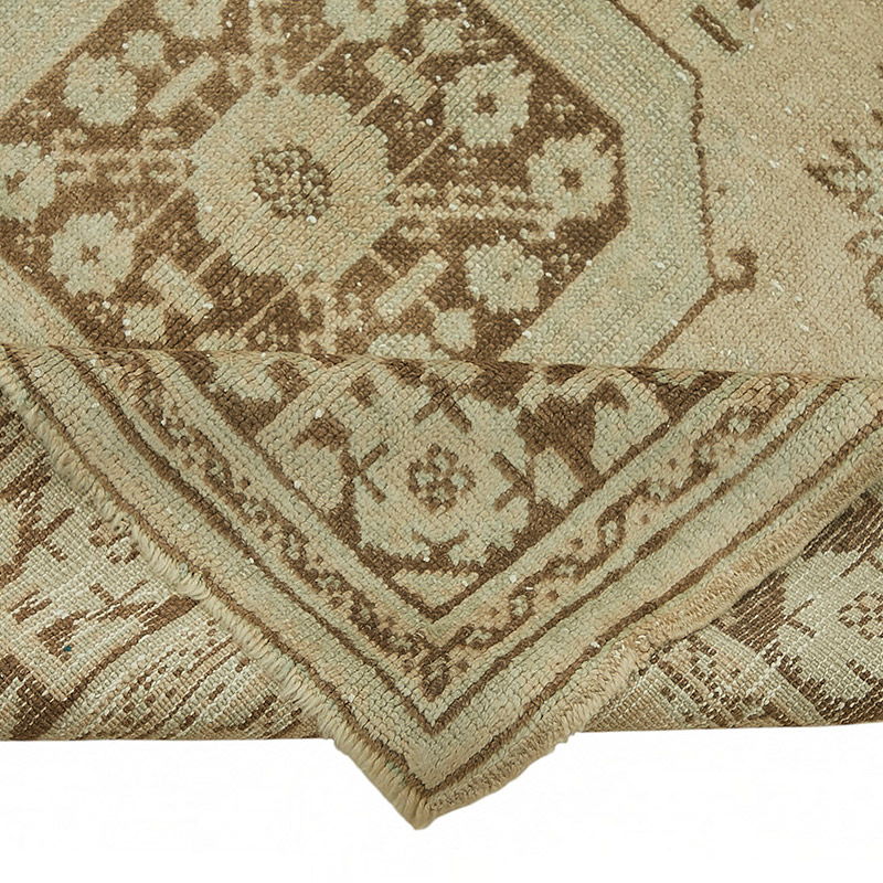 Vintage Turkish Hand-Knotted Rug - 4' 4" x 11' 9" (52" x 141") - K0087582