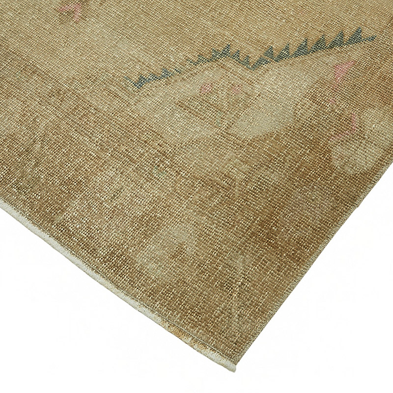 Alfombra Vintage Turca Anudada a Mano - 132 cm x 338 cm - K0087584
