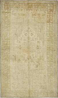 Vintage Turkish Hand-Knotted Rug - 5' 9" x 10' 2" (69" x 122")