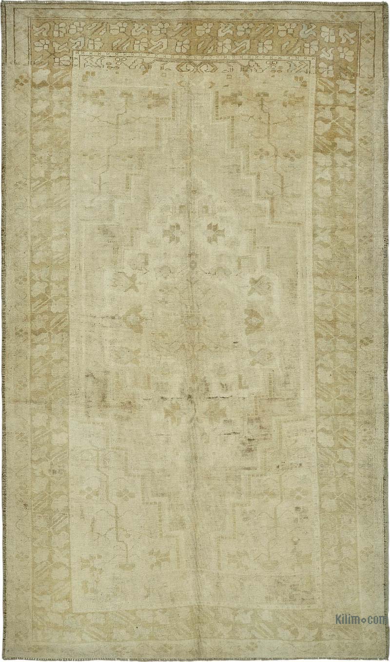 Vintage Turkish Hand-Knotted Rug - 5' 9" x 10' 2" (69" x 122") - K0087585