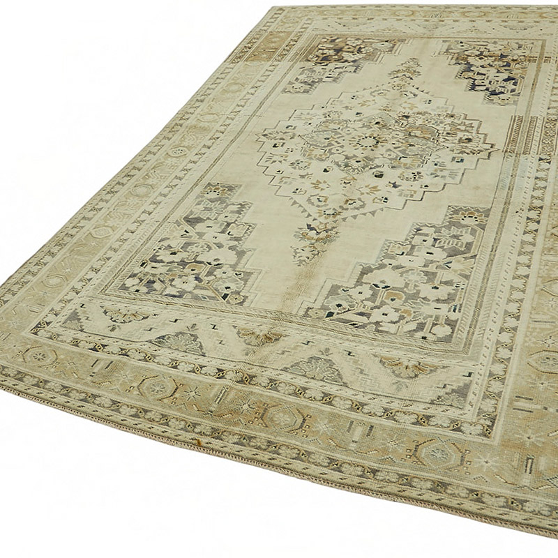 Alfombra Vintage Turca Anudada a Mano - 171 cm x 297 cm - K0087588