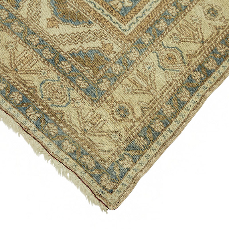 Alfombra Vintage Turca Anudada a Mano - K0087589