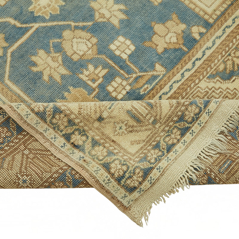 Alfombra Vintage Turca Anudada a Mano - K0087589