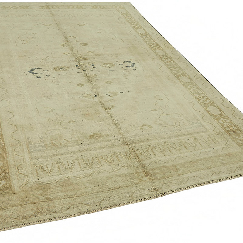 Alfombra Vintage Turca Anudada a Mano - K0087590